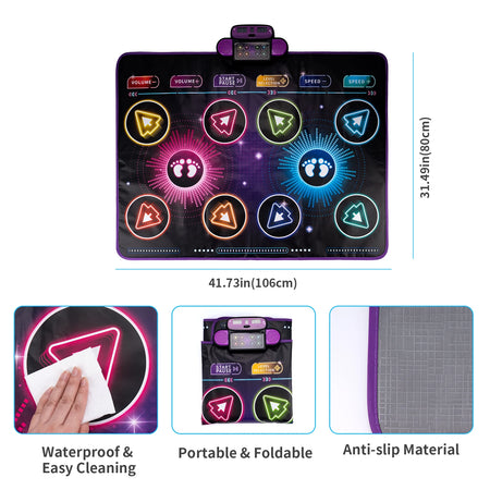 Dancing Blanket 106x80CM &ndash; Interactive Educational Dance Mat for Kids