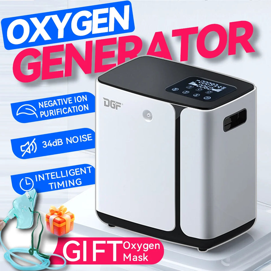 8L Home Oxygen Concentrator &ndash; Touch Screen Control