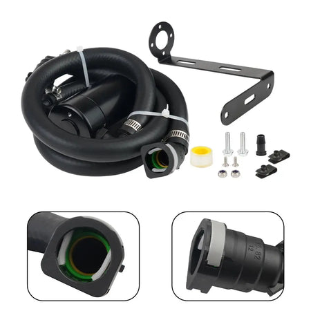 Oil Catch Can Air Oil Separator Kit Fit for 2011-2023 Ford F-150 2017-2023 Raptor 2018-2021 Expedition by InterCyprus Trading Ltd