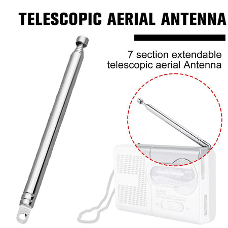 GRWIBEOU Telescopic Aerial Antenna &ndash; Universal FM DAB Radio