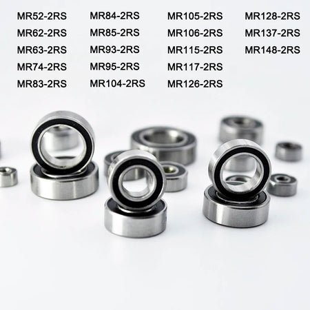 MR Series Mini Ball Bearings Rubber Sealed &ndash; 10 Piece Set CHINA / MR95-2RS 5x9x3mm
