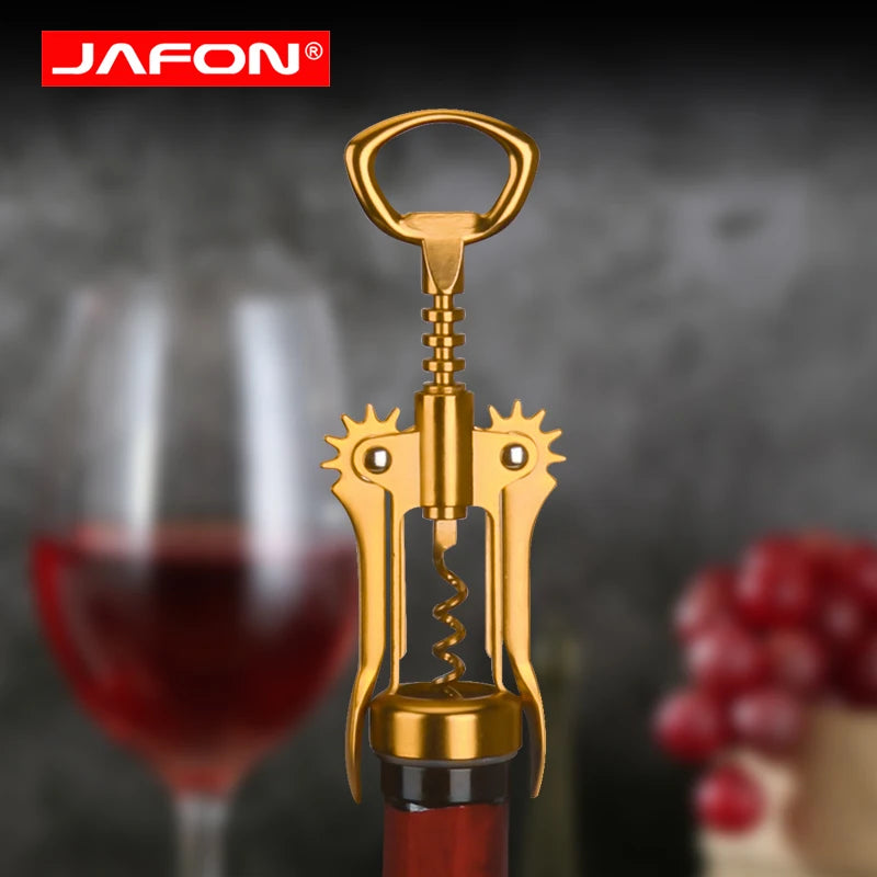 Dark Gold Wing Corkscrews &ndash; Multi Function Beer Opener