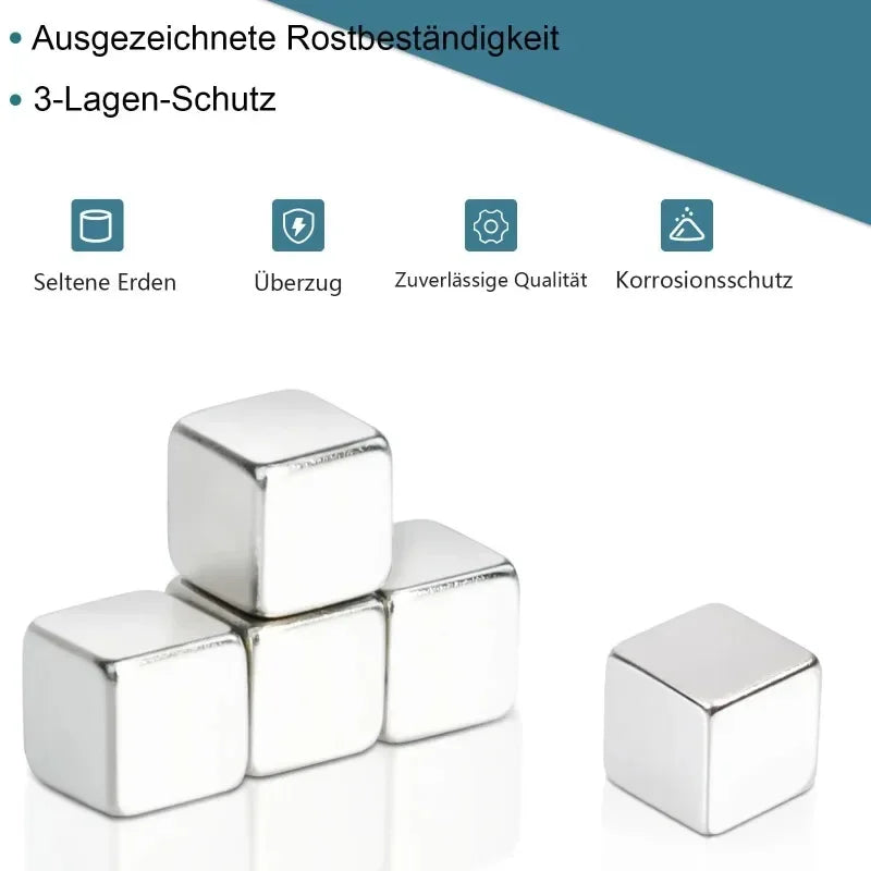 NoEnName_Null 7mm Rare Earth Magnets &ndash; Versatile Mini Magnets for Home &amp; Office