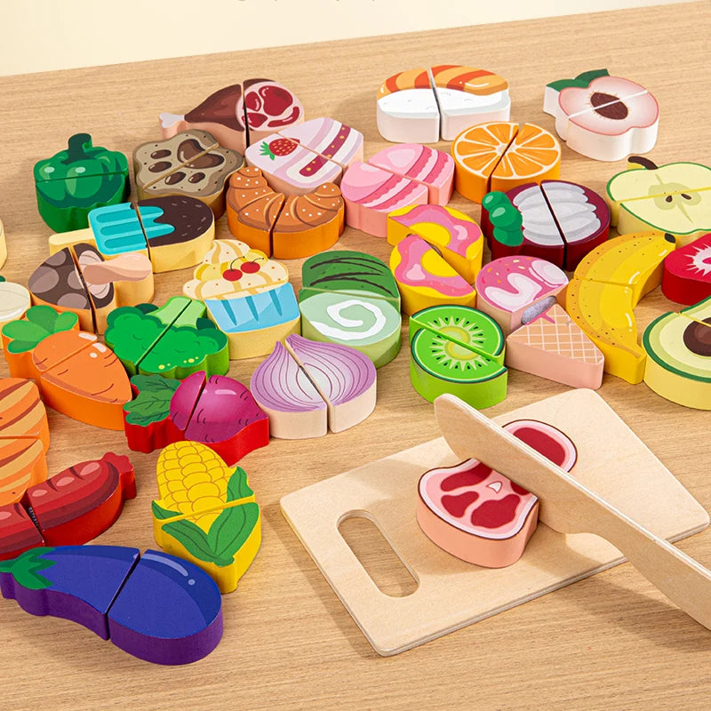 Wooden Baby Montessori Kitchen Toys &ndash; Educational Fun