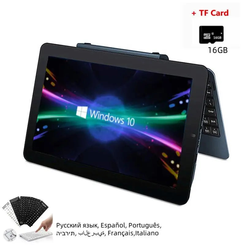 S12 10.1 Windows 10 Tablet With Keyboard &ndash; Quad Core Power Add 16gb Card / Tablet With Keyboard / CHINA