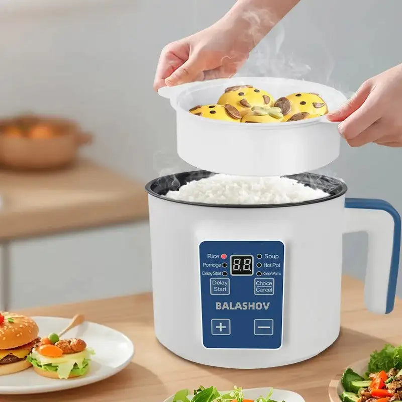 Electric Rice Cooker Double Layer Mini 220V EU Plug