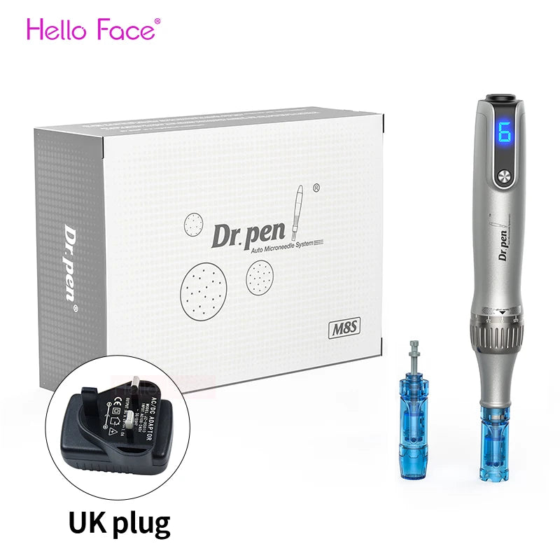Dr Pen Ultima M8S - Wireless Derma Pen For Hair Growth Dr pen M8S UK Plug