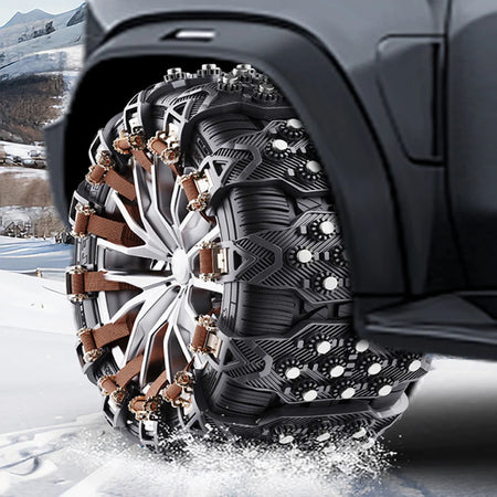 SEAMETAL Anti-Skid Car Snow Chains - Universal Fit Pro