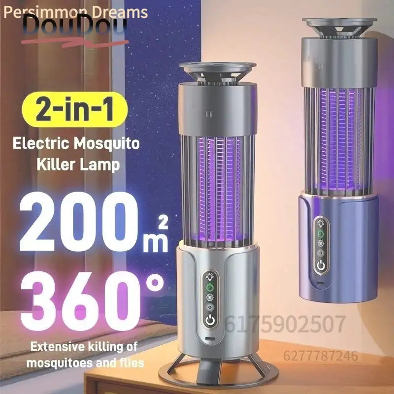 Electric Mosquito Lamp 2 In 1 &ndash; 2 In 1 Trap And Zapper