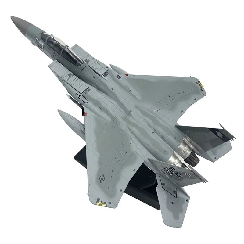 1/100 Scale Diecast F15 Eagle Model - American Navy Collectible