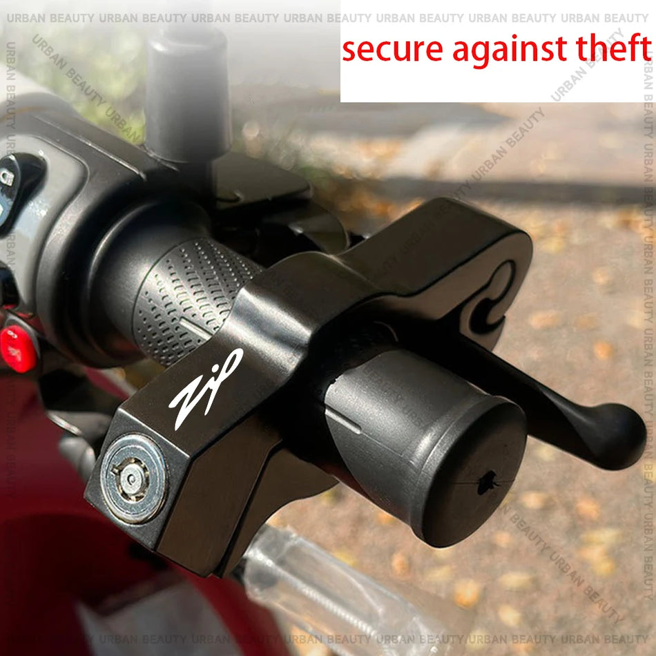 Κλειδαριά Τιμονιού Piaggio Zip με Αντικλοπικό Κράμα Αλουμινίου