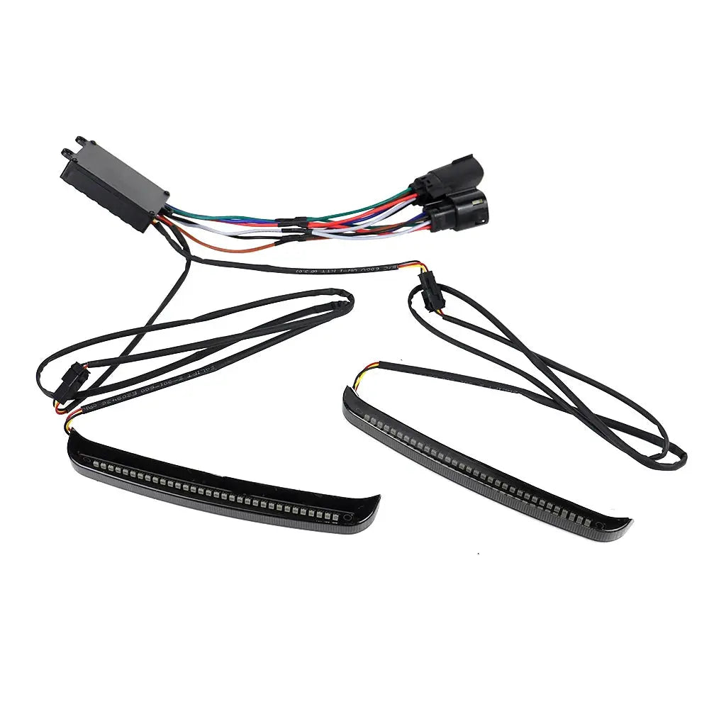 LED Saddlebag Tail Light Turn Signal Brake Running Lights for Road Glide 2014-2023 by InterCyprus Trading Ltd