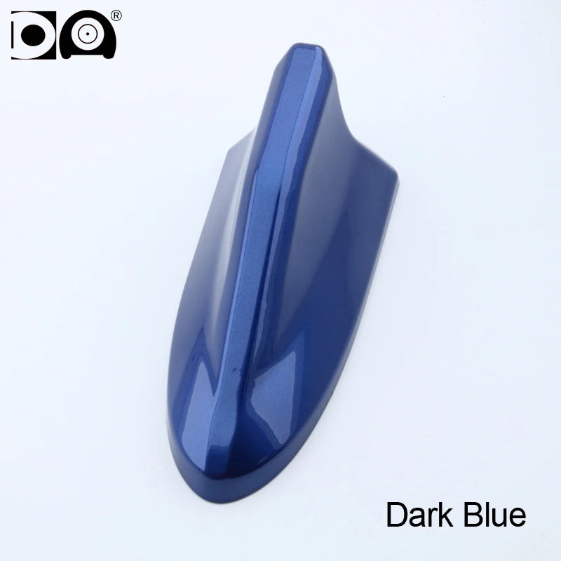 Universal 7D Shark Fin Antenna &ndash; High-Performance Radio Signal Dark Blue
