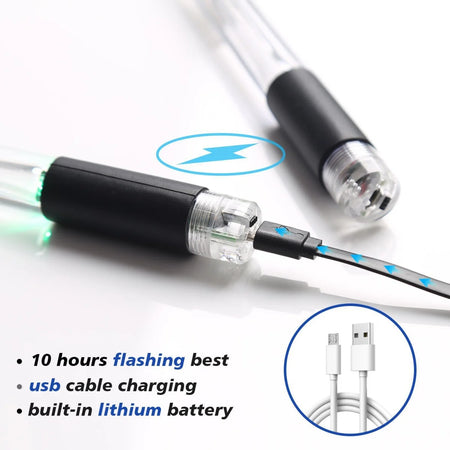 Miwayer LED Drumsticks - 15 Color Gradient USB Rechargeable