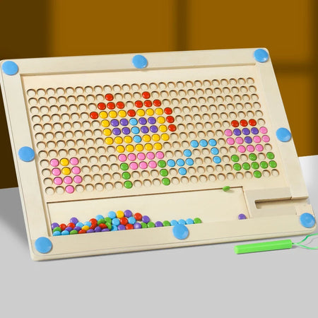 Montessori Magnetic Drawing Board for Toddlers &ndash; Travel Toy