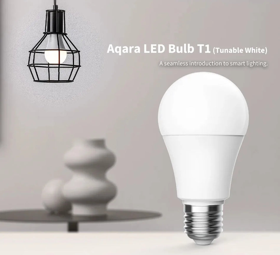Aqara Akıllı LED Ampul T1 Zigbee E27 Ayarlanabilir Beyaz Mi Home için