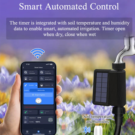 Smart WiFi Solar Watering Timer
