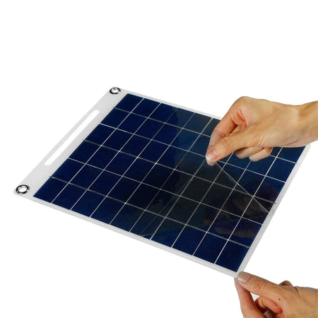 30W Solar Plate 5V Waterproof Solar Panel &ndash; Dual USB Output