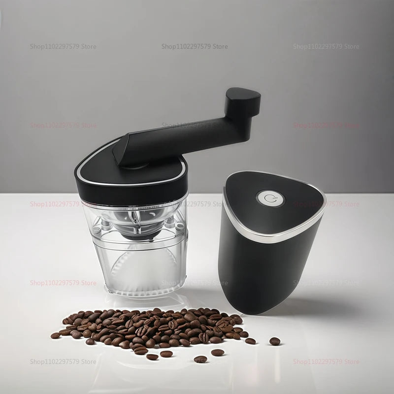 2025 Portable Hand Coffee Grinder &ndash; USB Rechargeable Burr