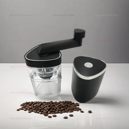 2025 Portable Hand Coffee Grinder &ndash; USB Rechargeable Burr