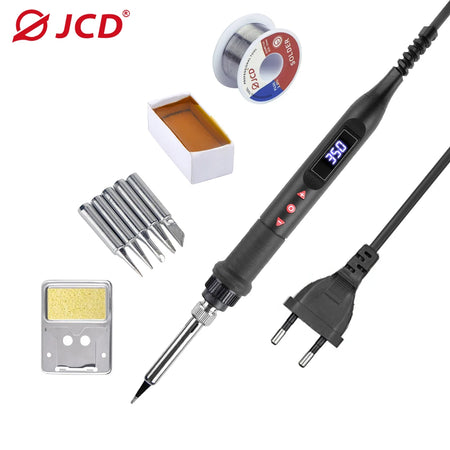 JCD 908U Soldering Iron Kit 80W LCD &ndash; Adjustable Temperature