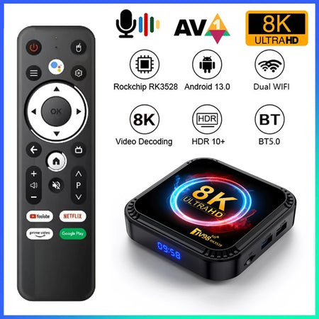 TV98 RK3528 TV Box &ndash; Ultra HD 8K Android 13 Quad Core