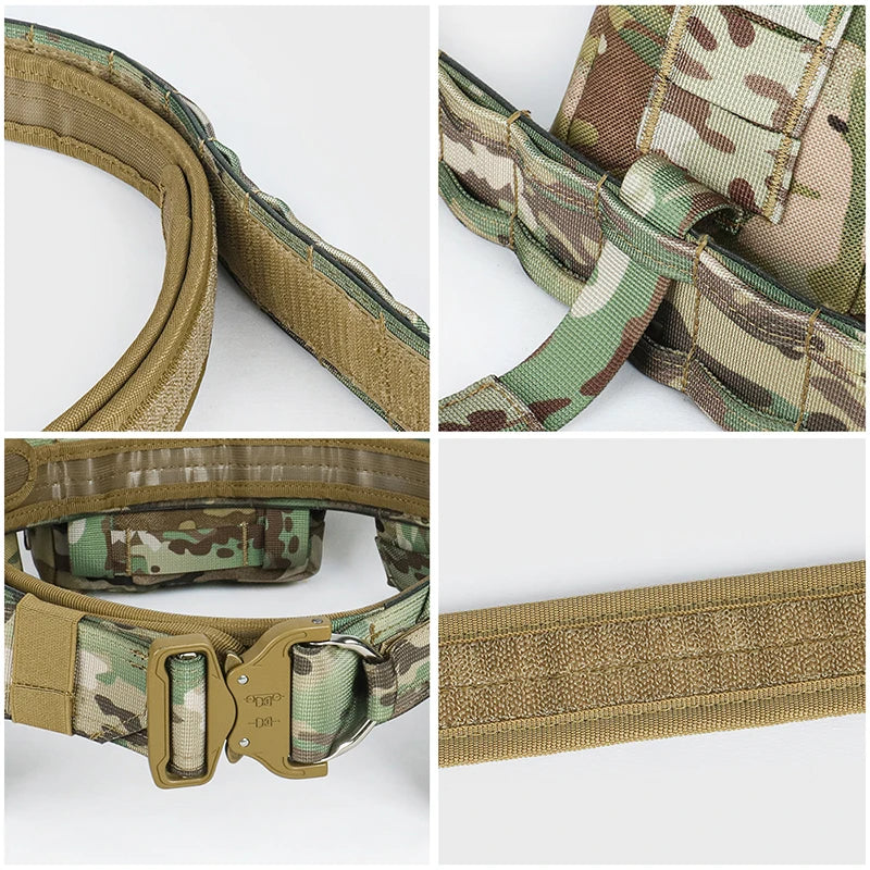 ARTEX Tactical Battle Belt 7 In 1 Airsoft Utility - Nylon