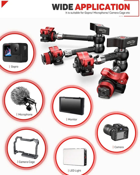 IFOOTAGE Spider Crab Magic Arm &ndash; Adjustable For DSLR Rig