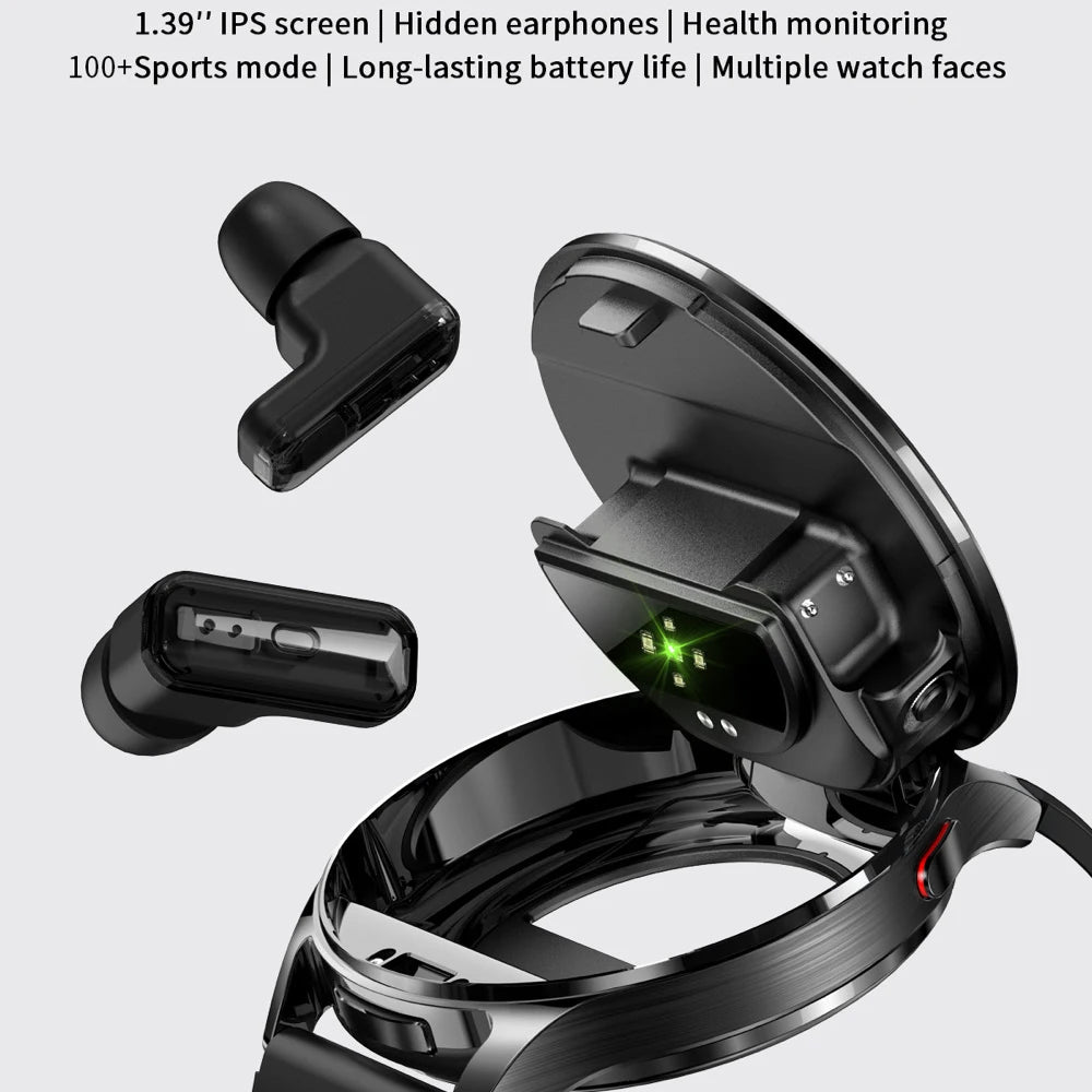 2-in-1 TWS Headset Smartwatch