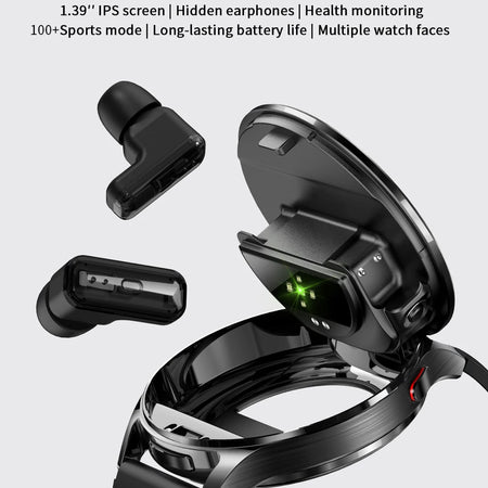 2-in-1 TWS Headset Smartwatch
