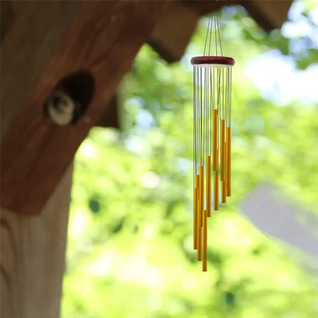 Miwayer 12 Tubes Wind Chimes &ndash; Loud Outdoor Garden Melody