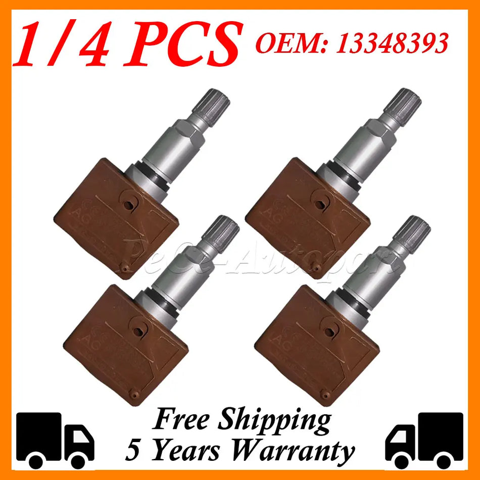 Sensor TPMS de presión de neumáticos para Chevrolet Opel Astra Insignia - 433 MHz, 13348393