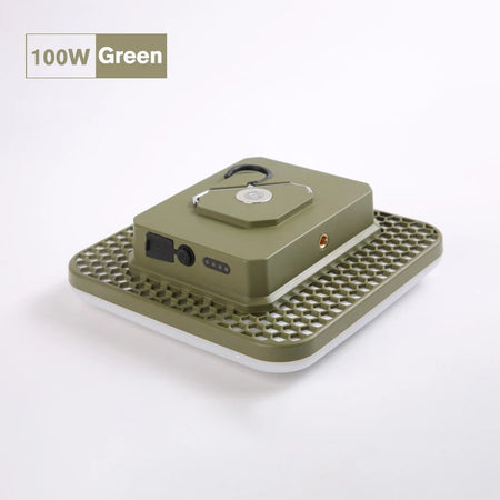 Unibrother 18000mAh 100W Rechargeable LED Camping Lantern &ndash; Powerful Illumination and Versatile Design UB-L4-Green