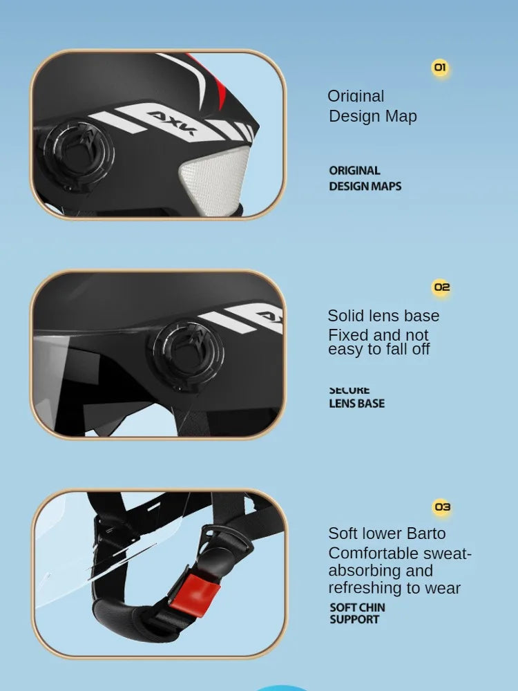 Electric Car Battery Motorcycle Helmet &ndash; Lightweight And Safe