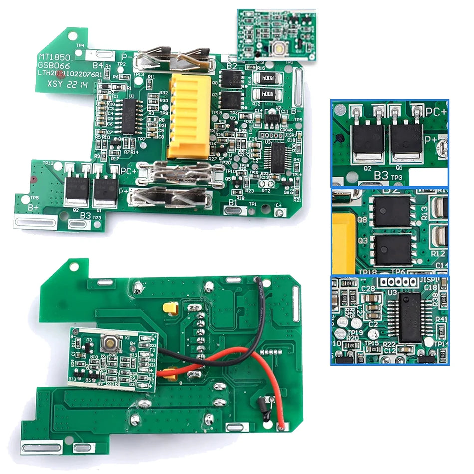 Bateria de Substituição Li-Ion de 18V para Ferramentas Makita com BMS PCB