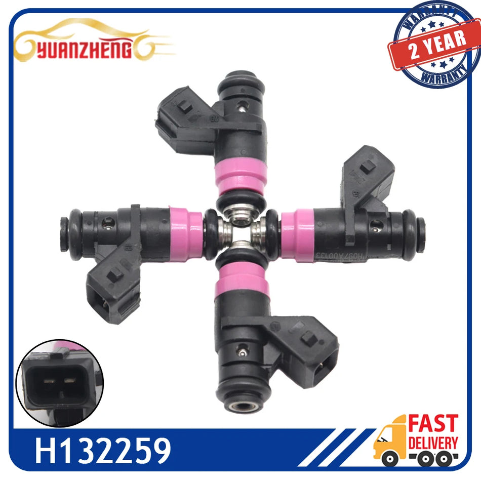 Fuel Injector Nozzle Kit For Renault Megane 1.6 16V Engine H132259 Four-Pack Replacement