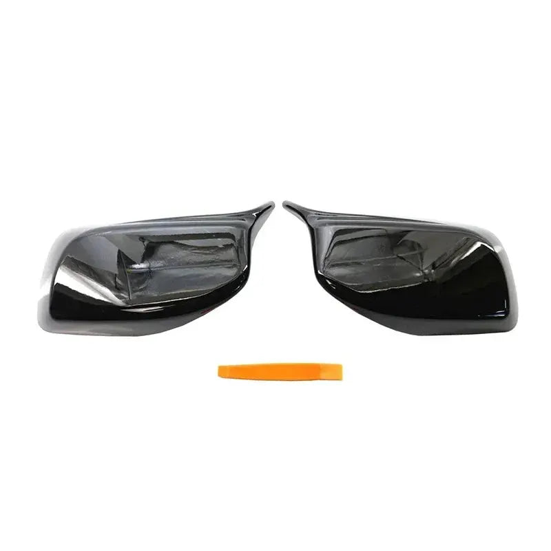 2PCS Car Rearview Side Mirror Cover Caps For BMW E60 E61 E63 E64 2003 2004 2005 2006 2007 2008 M Style Replacement Side Mirror by InterCyprus Trading Ltd