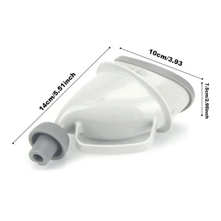 Portable Urine Toilet Aid &ndash; Unisex Travel Ready To Use grey