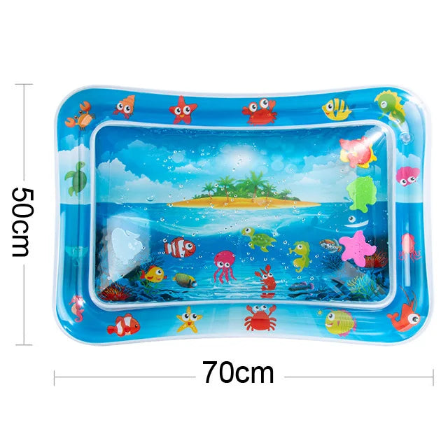 Inflatable Baby Water Play Mat for Tummy Time 1PCS 2