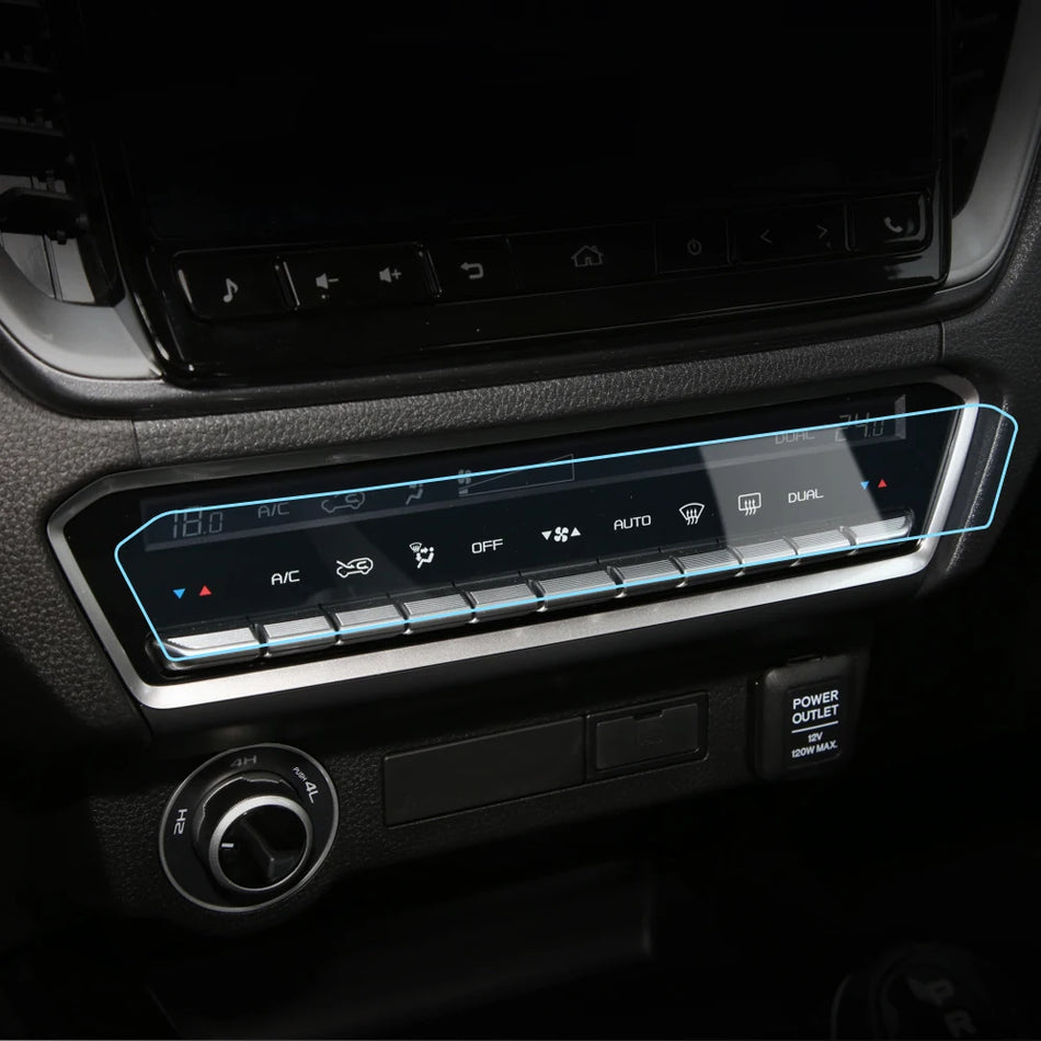 Ochranná fólie pro Isuzu D-Max 2021-2023, membrána klimatizace, nano tvrdý měkký plast, snadná instalace