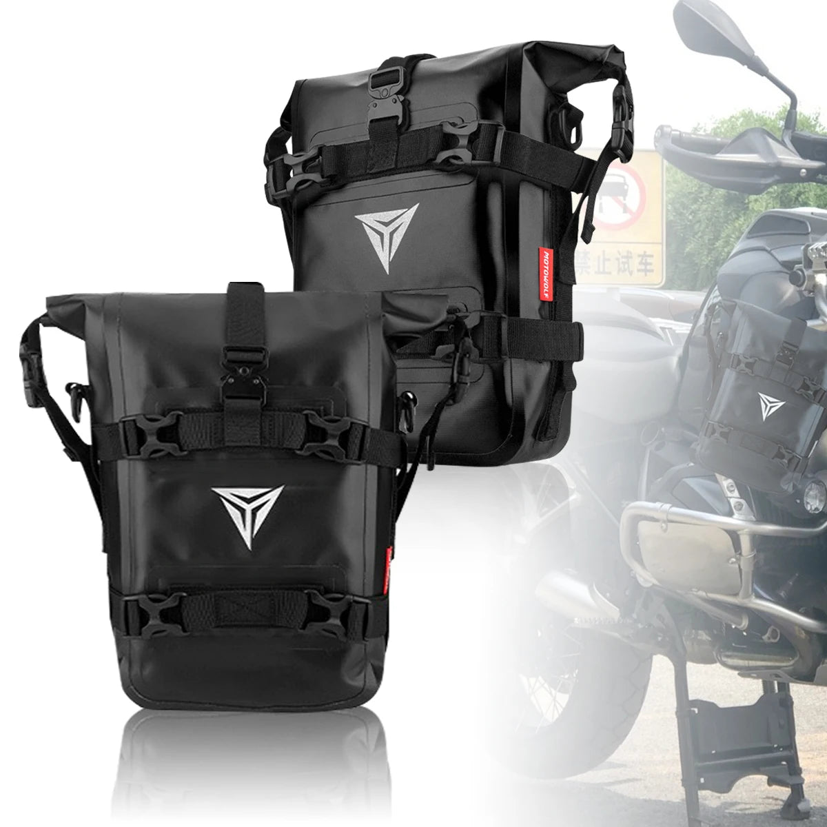 SOYAVISION Motorcycle Bumpers Bag &ndash; Waterproof Tool Storage Solution