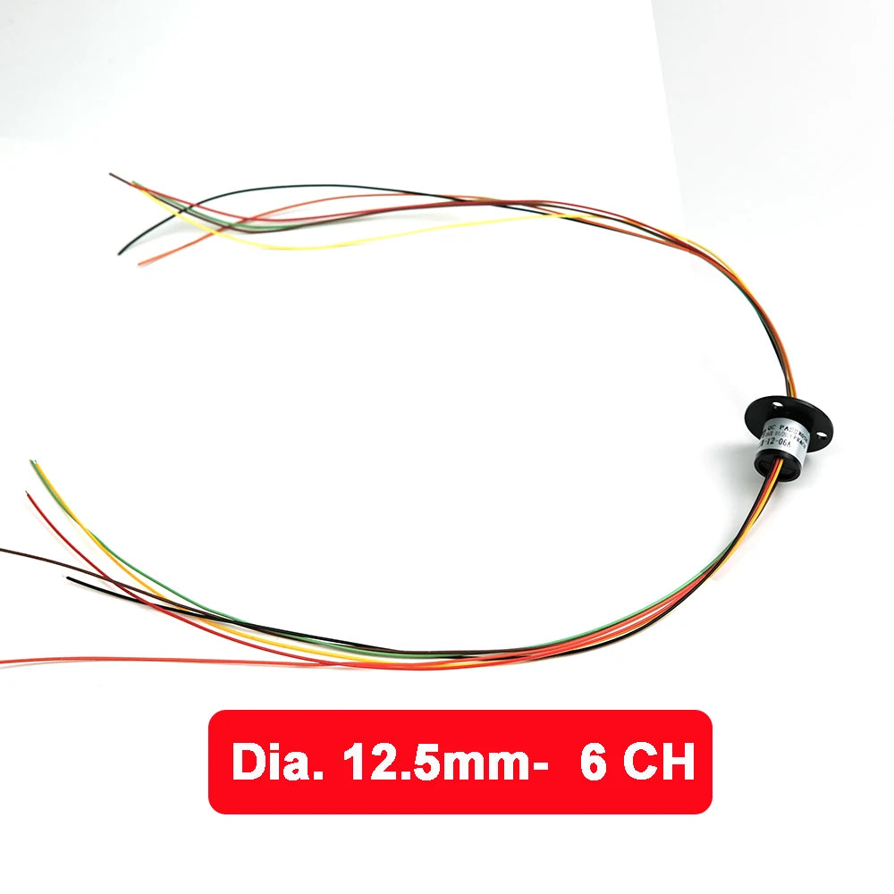 Micro Rotate Slip Ring 2A Current For RC Gimbals DIY 6 Channel