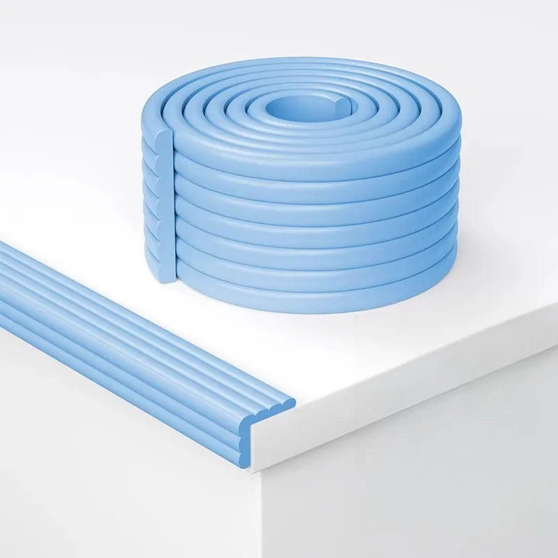 2M Safety Protection Strip | Child-Safe Table &amp; Desk Edge Guard Blue / 2M