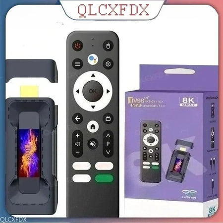 TV98 RK3528 Android 13 TV Stick &ndash; 8K Streaming HDR Pro 2GB 16GB