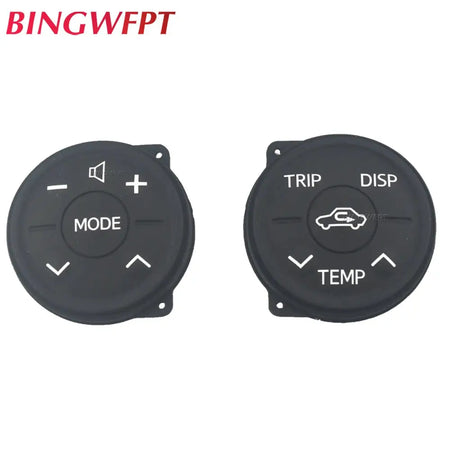 2PCS For Toyota Prius 30 XW30 2009-2013 Prius Eco ZWV30L Button Multifunction Steering Wheel Switch Control Button Panel Rubber by InterCyprus Trading Ltd