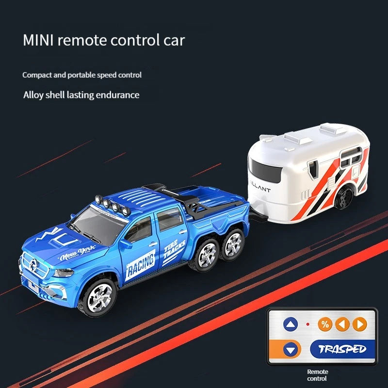 Mini RC Car 1/64 Remote Control Off Road &ndash; Drift Ready C-8801C white box