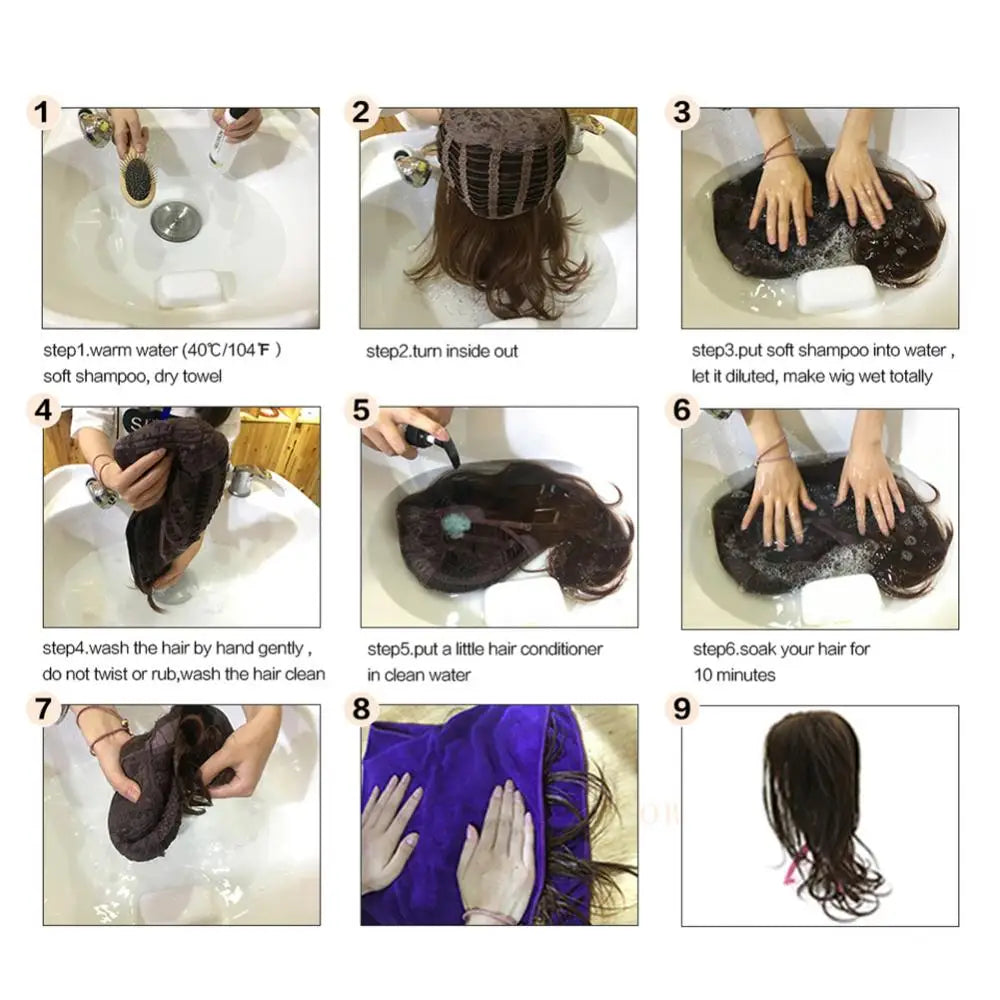 65cm Fashionable Brown Curly Wig for Women - Perfect for Cosplay and Parties