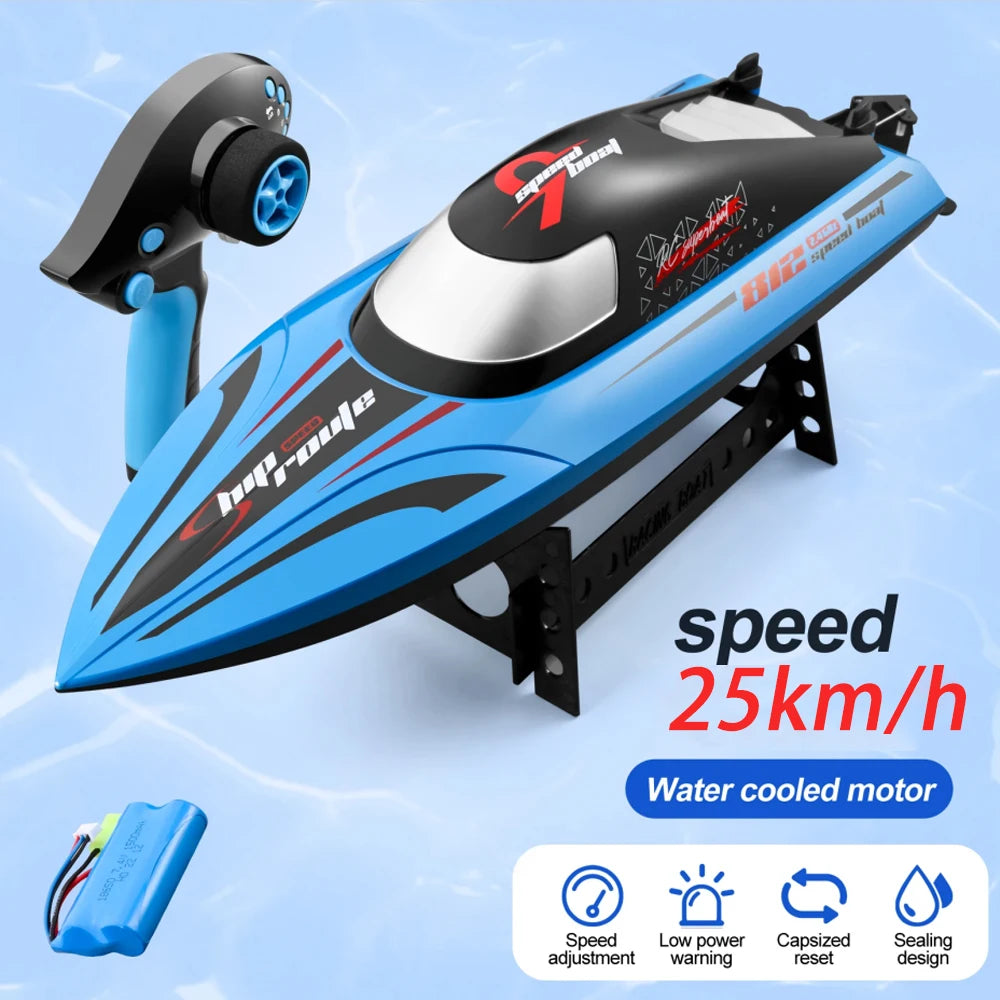 812 RC Boat &ndash; High Speed Racing With 25 Minutes Endurance Blue