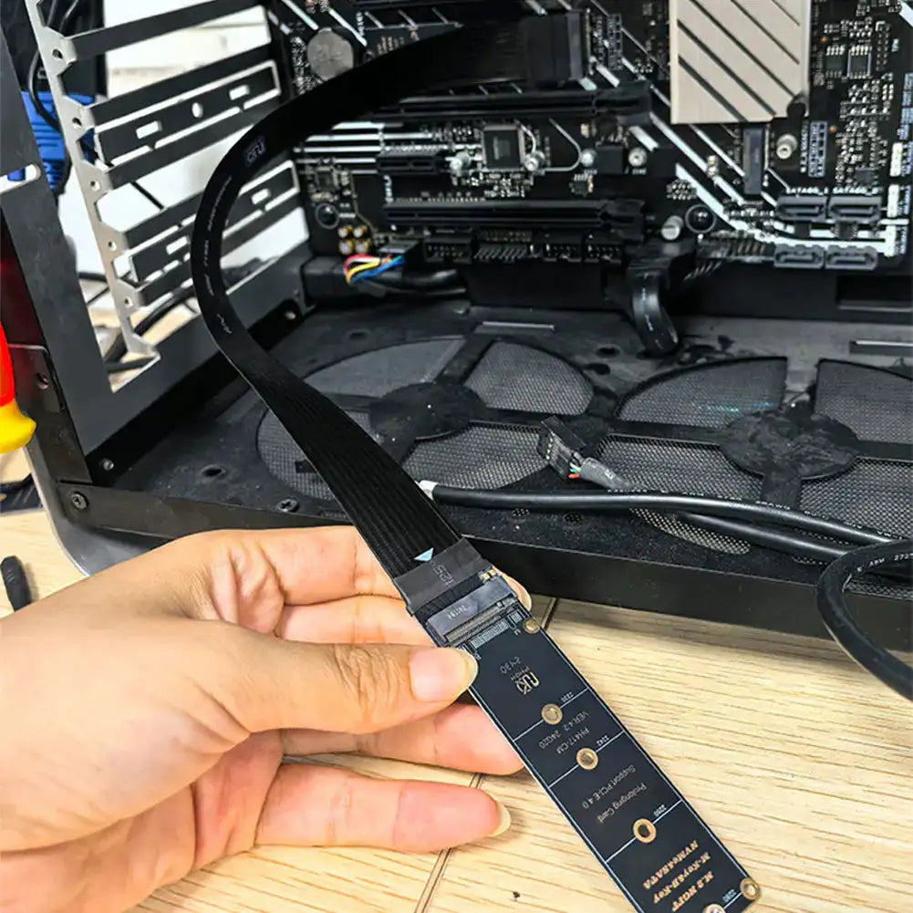 NGFF M Key PCIe 4.0 M.2 NVMe SSD Extension Card Extender