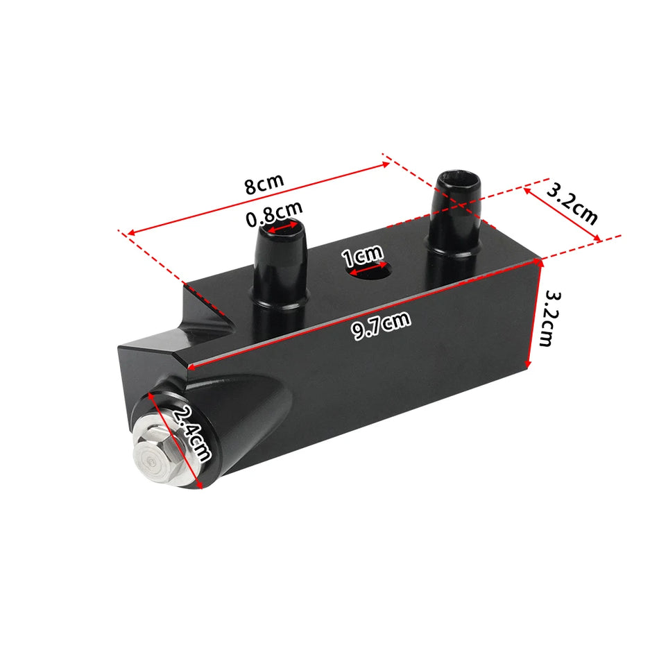 Vanne de dérivation thermique d'huile de transmission en aluminium pour GM Tahoe, Sierra 1500